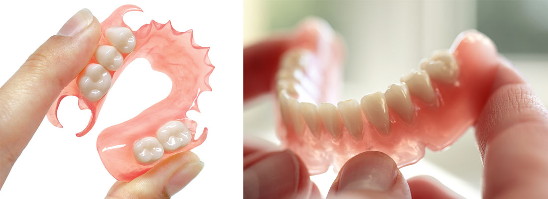 دندان مصنوعی ژله‌ای-رسادید