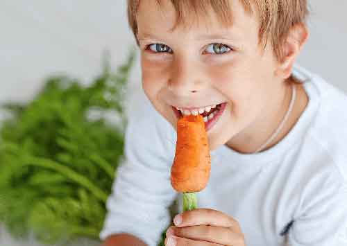 تغذیه سالم برای دندان های کودکان چیست؟
